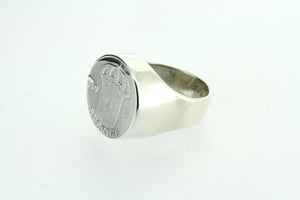 crown coin signet ring - Makers & Providers