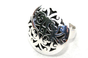 mosaic cutout circle ring - Makers & Providers