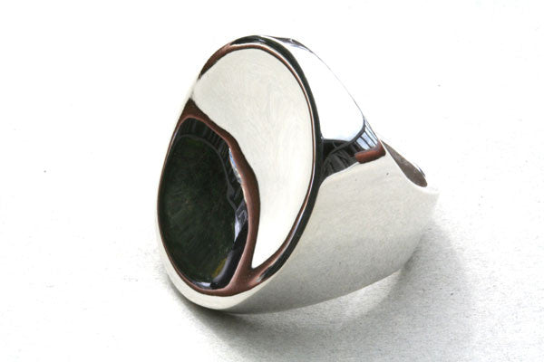 long concave signet ring