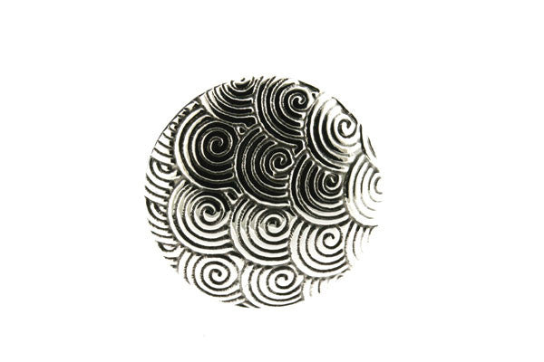 kimono spirals disc ring - Makers & Providers