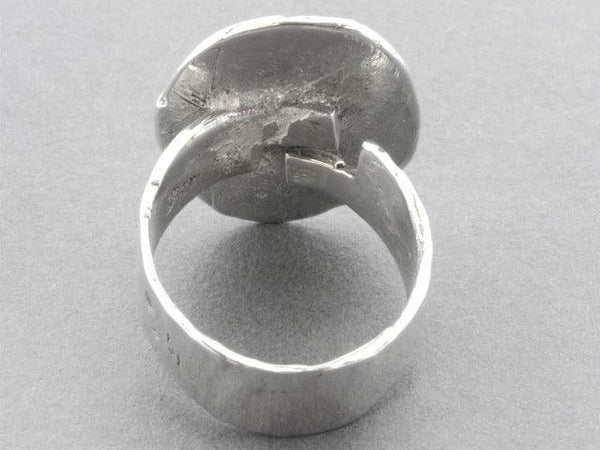 Persephone coin ring - sterling silver - Makers & Providers