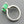 Load image into Gallery viewer, Princess ring - chrysoprase &amp; sterling silver
