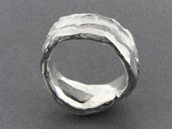 Double organic band - silver - Makers & Providers
