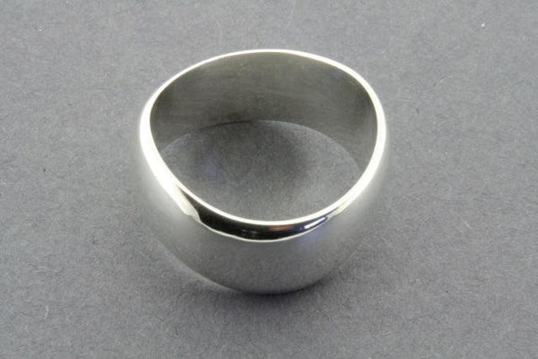 swerve ring - sterling silver - Makers & Providers