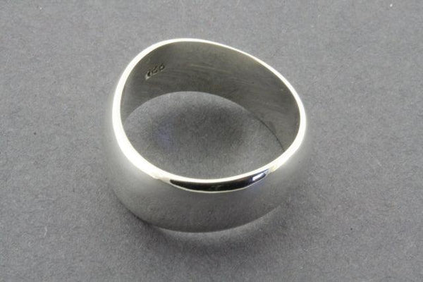 swerve ring - sterling silver - Makers & Providers