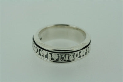 Lucky spinner ring - sterling silver - Makers & Providers