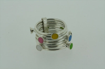 colourful week ring