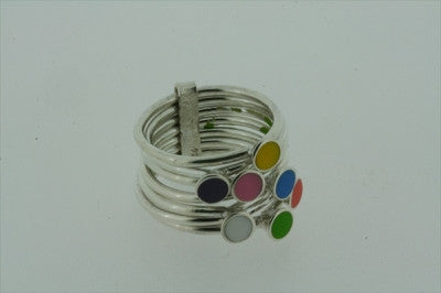 colourful week ring