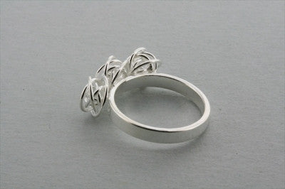 3 Knotted Sterling Silver Ring - Makers & Providers