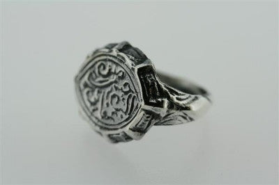 Sterling Silver 8 Point Oval Seal/Signet Ring - Makers & Providers