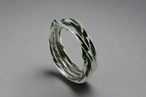 4 Strand Sterling Silver Knotted Ring - Makers & Providers