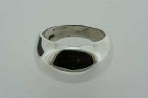 Narrow bubble ring - sterling silver - Makers & Providers