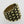 Load image into Gallery viewer, small &amp; large beaded ring  - brass
