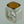 Load image into Gallery viewer, squared battered ring - amber - sterling silver - Makers &amp; Providers
