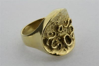 zanifel signet ring - brass - Makers & Providers
