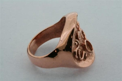 zanifel signet ring - copper - Makers & Providers
