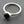 Load image into Gallery viewer, faceted obsidian stackable ring - Makers &amp; Providers
