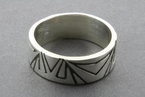 geometric line ring - Makers & Providers