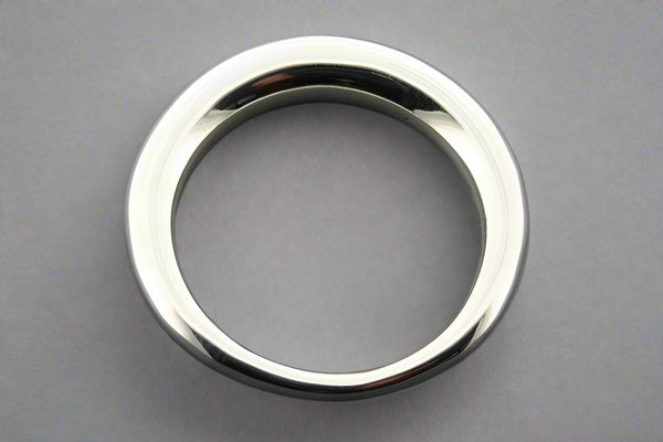 tapering tubular ring - sterling silver - Makers & Providers