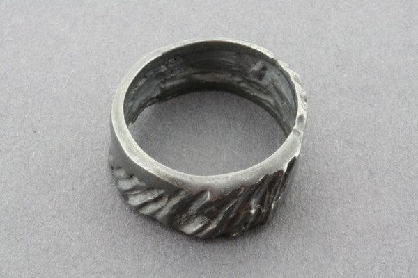 black savannah ring - sterling silver - Makers & Providers