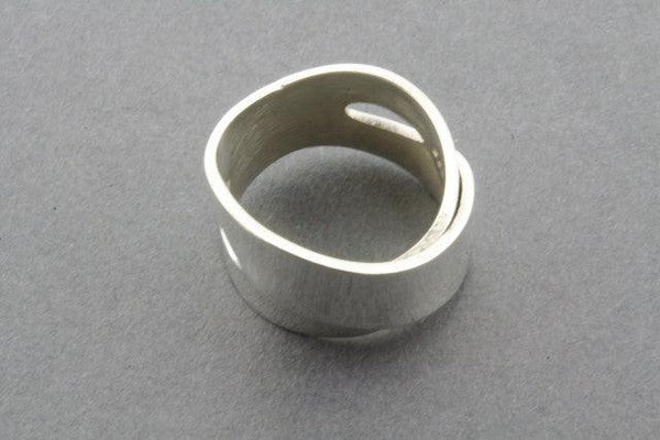 flat infinity twist ring - Makers & Providers