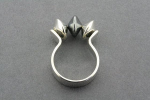 Masoor ring - sterling silver - Makers & Providers