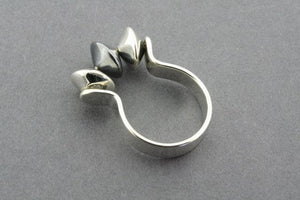 Masoor ring - sterling silver - Makers & Providers