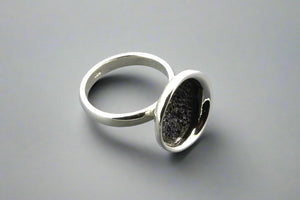 oxidized cup ring - Makers & Providers