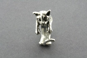 kitten ring - sterling silver - Makers & Providers