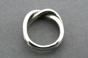 simple twist knot ring - sterling silver - Makers & Providers