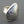 Load image into Gallery viewer, textured silver diamond ring - adjustable - Makers &amp; Providers
