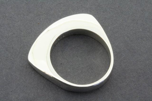 Narrow wedge ring - sterling silver - Makers & Providers