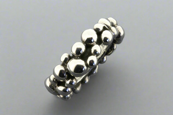 Beaded band - sterling silver - Makers & Providers