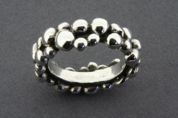 Beaded band - sterling silver - Makers & Providers