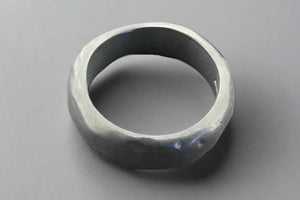 ox organic band - sterling silver - Makers & Providers