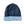 Load image into Gallery viewer, Hand Knitted Alpaca Reversible Beanie - Black / Grey - Makers &amp; Providers

