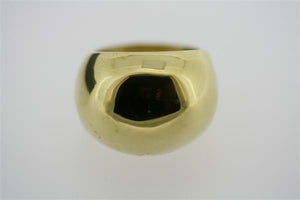 polished brass bubble ring - Makers & Providers