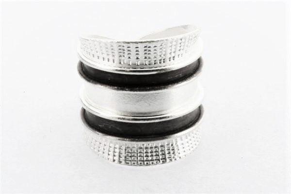 pure silver ring adjustable in size