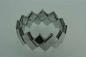 recycled bracelet - small - silver - Makers & Providers