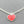 Load image into Gallery viewer, red heart pendant necklace - sterling silver - Makers &amp; Providers
