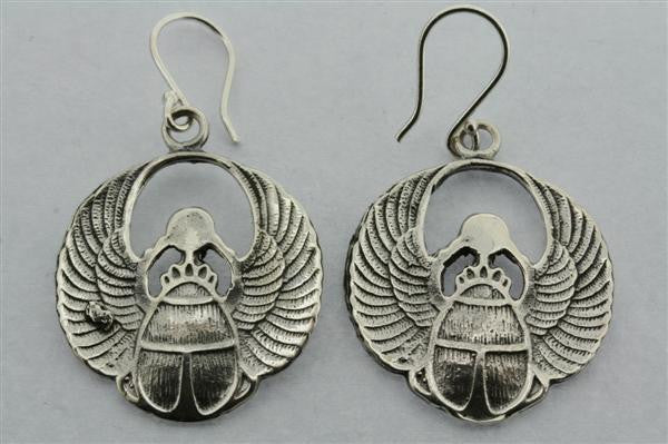 scarab earring