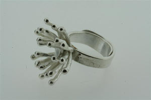 silver coral ring - Makers & Providers