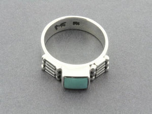 turquoise silver ring