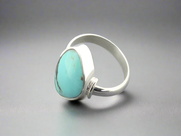 turquoise silver ring