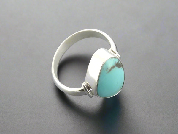 turquoise silver ring