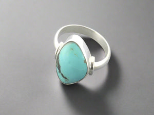 turquoise silver ring