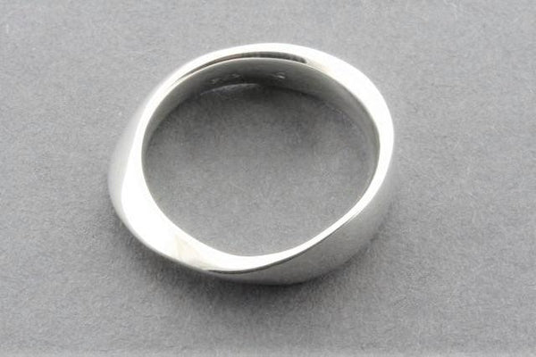 twist band - sterling silver - Makers & Providers