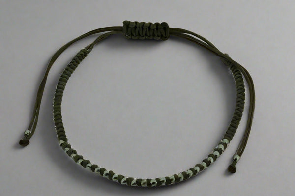 small bead bracelet - sand