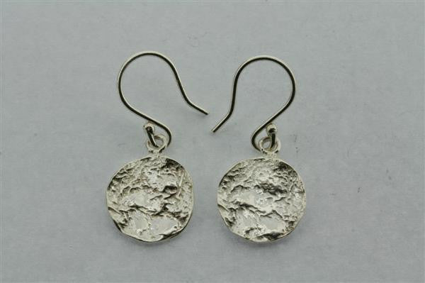 small elephant skin hook earring