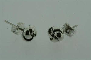 small folded knot stud - Makers & Providers